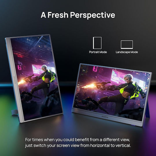 Arzopa Z3FC IPS Φορητό Monitor 16.1" QHD 2560x1440 180Hz