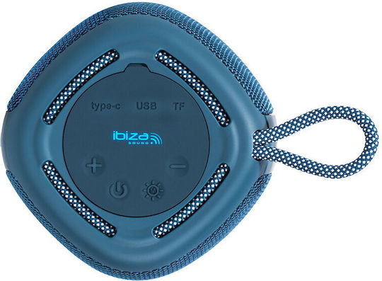 Ibiza Sound Coolbox Ηχείο Bluetooth 10W Μπλε