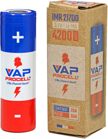 Procell Rechargable Battery 21700 Li-Mn 4200mAh 1pcs