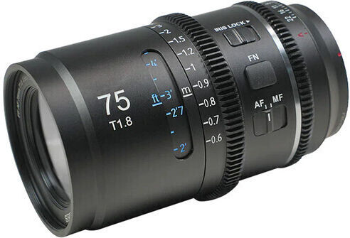 Sirui Full Frame Φωτογραφικός Φακός Astra T1.8 1.33x Full Frame Autofocus Anamorphic Cine 100mm Neutral Flare Σταθερός για Sony E Mount Μαύρος