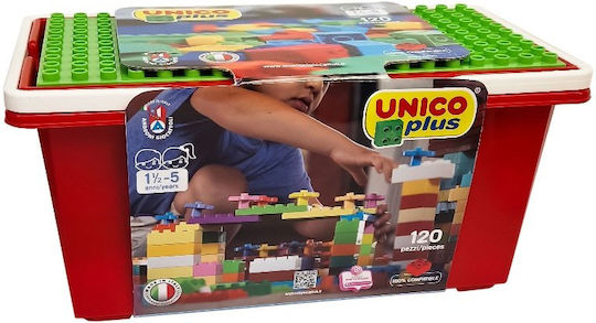 Unico Plus Bausteine für 1,5–5 Jahre Jahre 120Stück