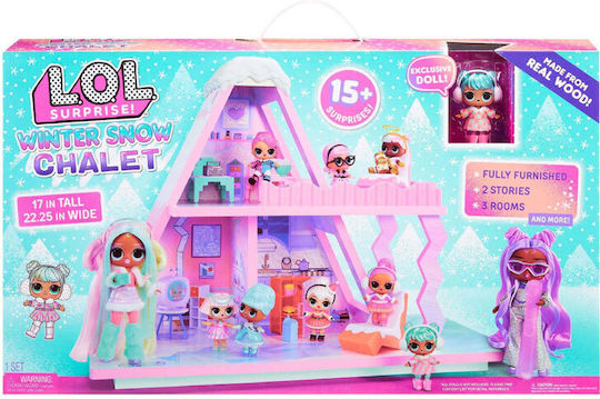 L.o.l Surprise Winter Snow Chalet House