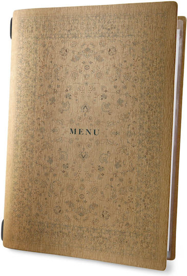 DAG Style Menu Holder in Brown Color Custom Eco
