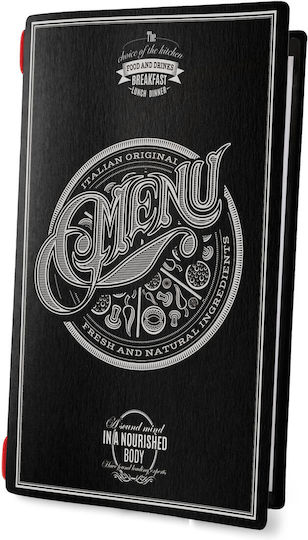 DAG Style Държач за менюта в цвят Черен Custom Eco