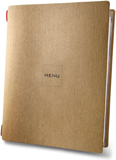 DAG Style Menu Holder in Brown Color Custom Eco