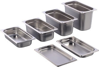 Ozti Tăvi Gastronorm 1/3 Oțel Inoxidabil 40x325x176mm 1.5lt