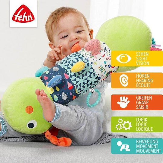 Fehn Ζωάκι Crawling Roll Caterpillar από Ύφασμα με Ήχους για Νεογέννητα