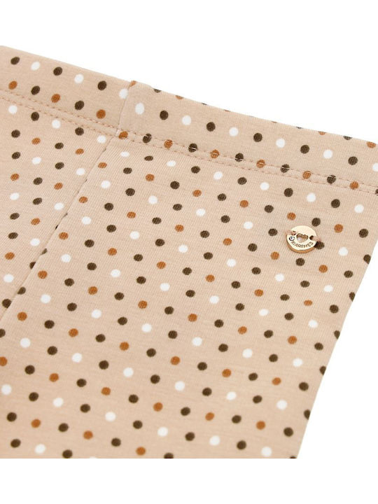Kinder Leggings Lang Beige -2