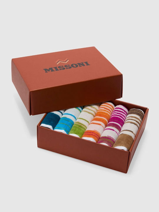 Set De Prosoape De Baie 6 Buc Fiammetta 30x30 Cm Multicolore