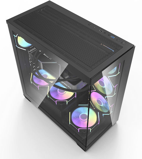 U-Case Brute Gaming Desktop PC (Ryzen 9-9900X/32GB DDR5/1TB SSD/Radeon RX 7900 XTX/W11 Home)
