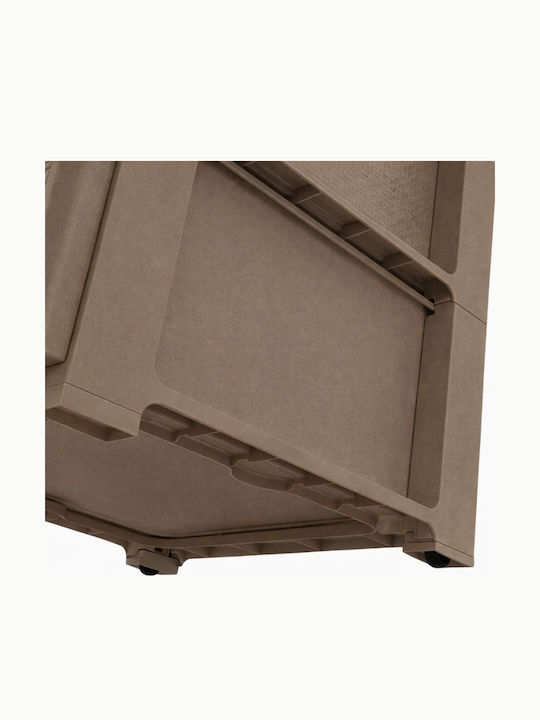 ArtPlast Подов Рафт за баня Пластмасен 39x38.5x61см Сива