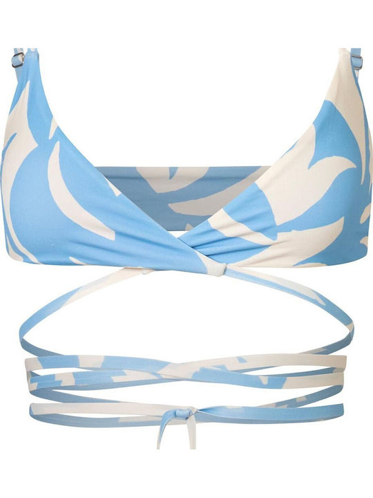 Triangle Bikini Top Light Blue