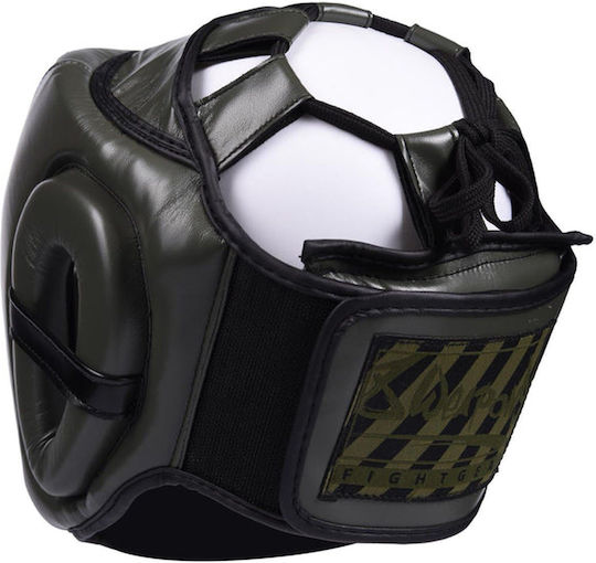 8 Weapons Adult Full Face Boxing Headgear Black