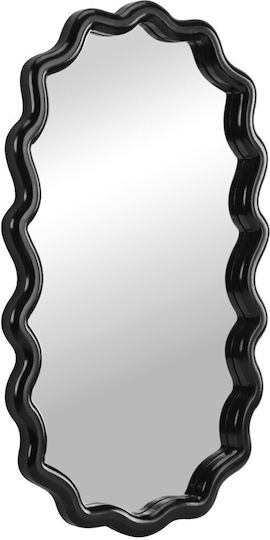 Navaris Squiggle Οβάλ Μαύρος 50x30cm Navaris Squiggle Οβάλ Μαύρος 50x30cm