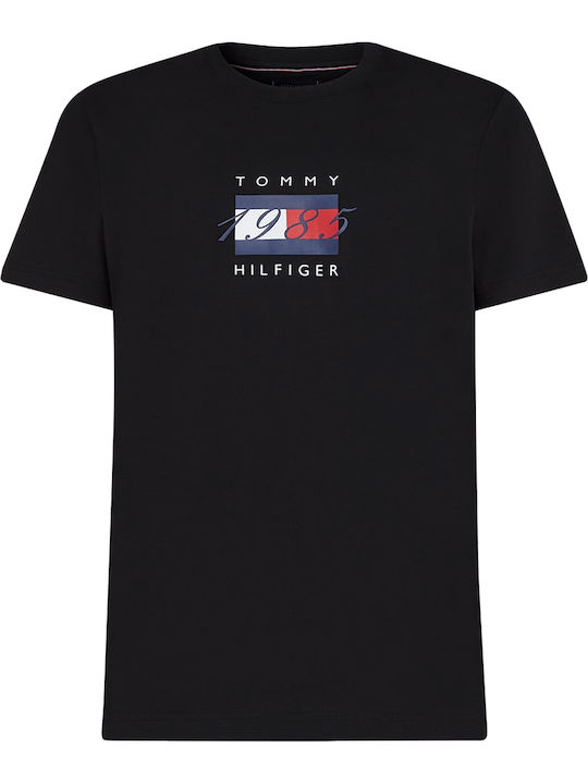 Flag T-shirt Μαύρη