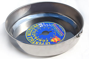 Raki Bavaria Super Round Stainless Steel Tray D34xh7cm One Handle