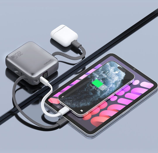 4Smarts Power Bank 10000mAh 22.5W Power Delivery / Quick Charge 3.0 Gray
