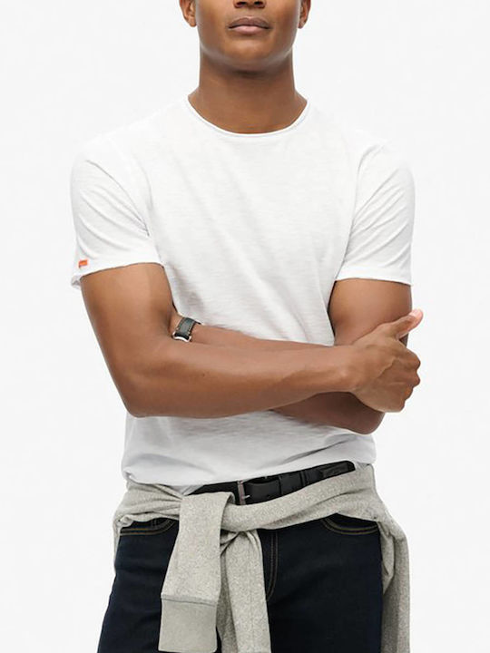 Superdry Slub T-Shirt White Superdry Slub T-Shirt White