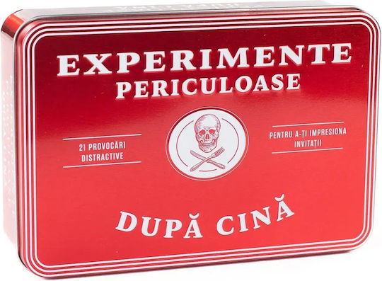 Joc de Societate Dangerous Experiments After Dinner pentru 2-4 Jucători 18+ Ani Gameology
