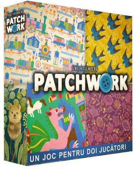 Joc de Societate Patchwork pentru 2 Jucători 8+ Ani