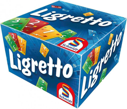Board Game Ligretto Blue for 2-4 Players 8+ Years Old (RO) Schmidt