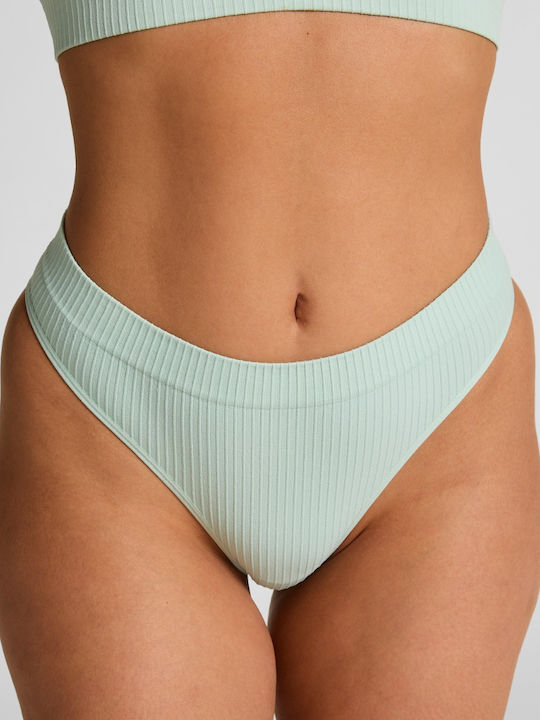 Dianne High-waisted Women's String Green