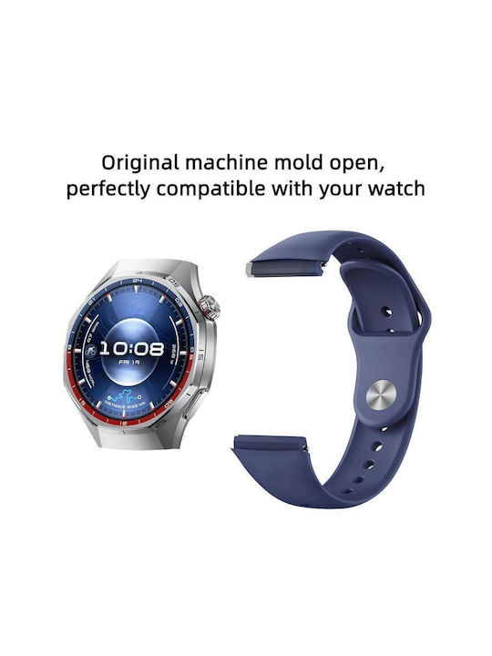 Λουράκι Ρολογιού Σιλικόνης Huawei Watch Gt 6 Pro Κόκκινο