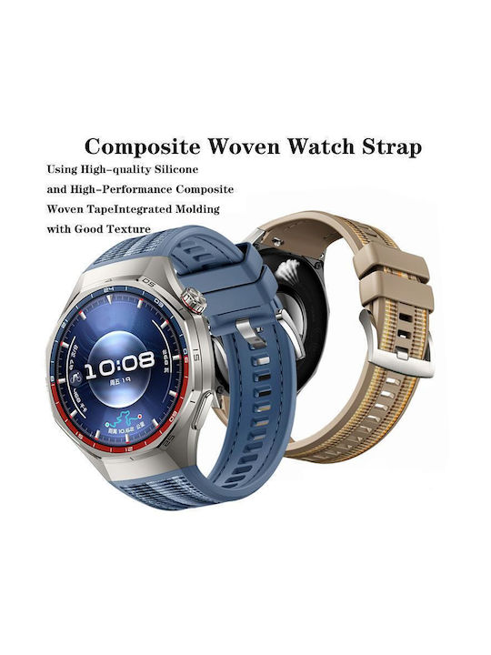 Tragbare Bänder Silikone mit Schnalle Huawei Watch Gt 6 Pro Khaki