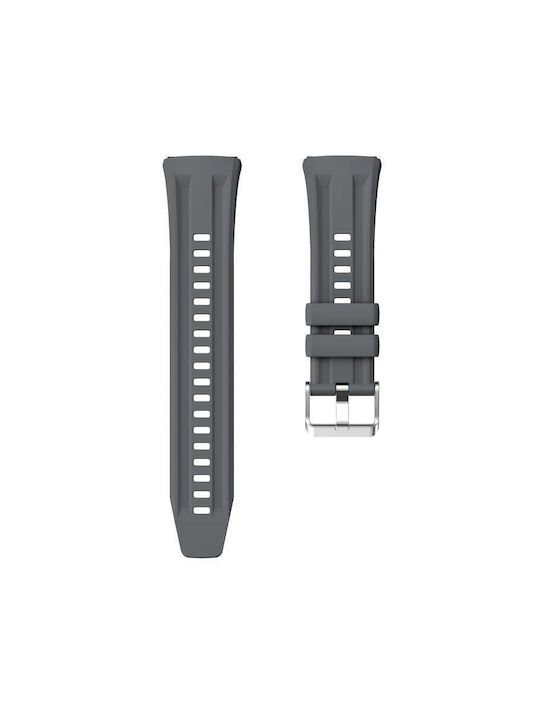 Curea Monocromă din Silicon Huawei Watch Gt 6 Pro Gri Închis