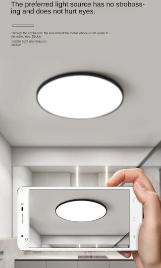 Home Lighting Deckenleuchte Schwarz mit Integrierter LED