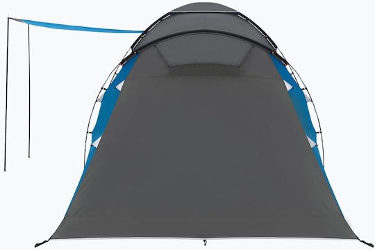 Coleman Summer Camping Tunnel Tent Blue with Double Cloth for 6 People 640x205x230cm