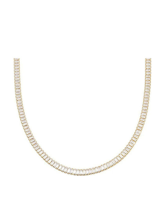 Awear Necklace Choker from Gold Plated Steel