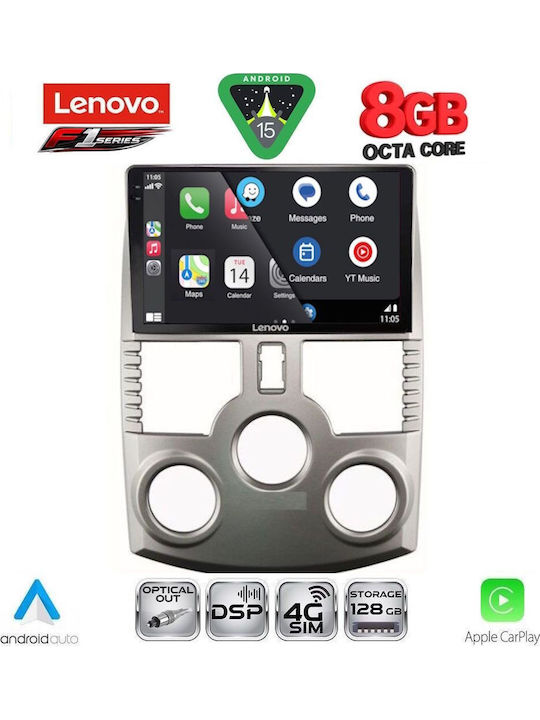 Lenovo Car Audio System for Daihatsu Terios 2006-2017 (Bluetooth/USB/WiFi/GPS/Apple-Carplay/Android-Auto) with Touch Screen 9"