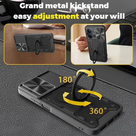 Techsuit Camguard Umschlag Rückseite Mehrfarbig (Redmi 15C 4G)
