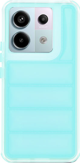Techsuit Wave Umschlag Rückseite Transparent (Redmi Note 13 4G)