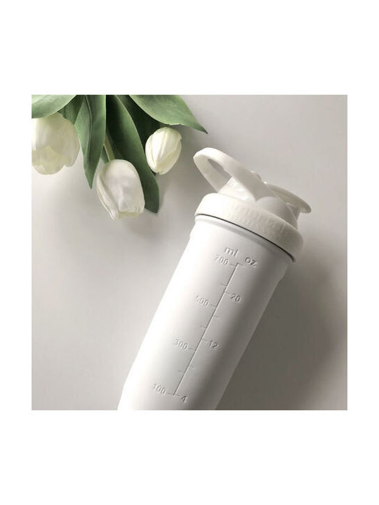 Smartshake Smart Reforce Stainless Steel Shaker White 900 Ml