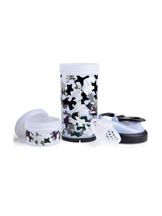 SmartShake Revive Plastic Protein Shaker 750ml Camo White