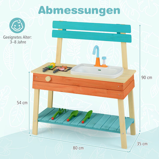 Costway Kinderküche aus Holz