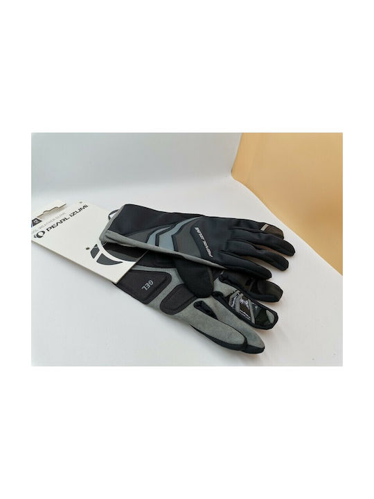 Pearl Izumi Μακριά Unisex Γάντια Ποδηλασίας Μαύρα