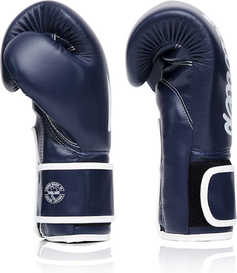 Fairtex Γάντια Πυγμαχίας από Συνθετικό Δέρμα για Αγώνα Μπλε