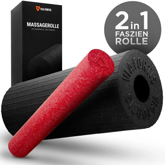 Via Fortis Set Foam Rollers 33cm Multicolour