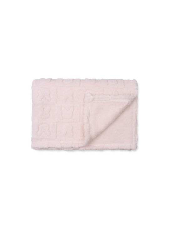 Interbaby Blanket Nursery Swaddling Blankets Pink 80x110cm