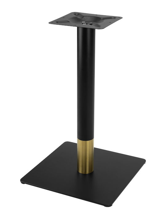 Masă Bar pentru Spații Mici Exterioare Din Lemn cu Ramă Metalică Verde 80x80x74 cm
