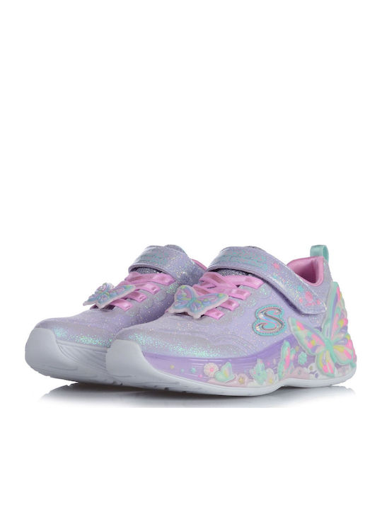 Kids Sneakers with Scratch Purple
