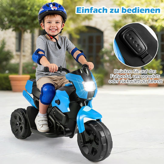 Kids Motorbike Electric 6 Volt Blue