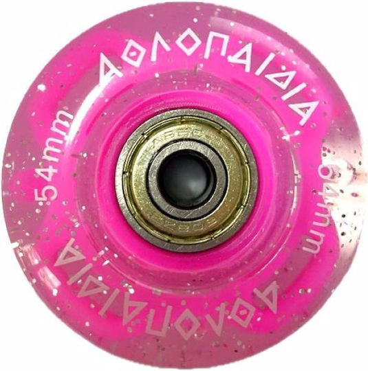 3k Self-Lighting Wheels Scooter 10322 Fuchsia 002.10322 Whl Fu