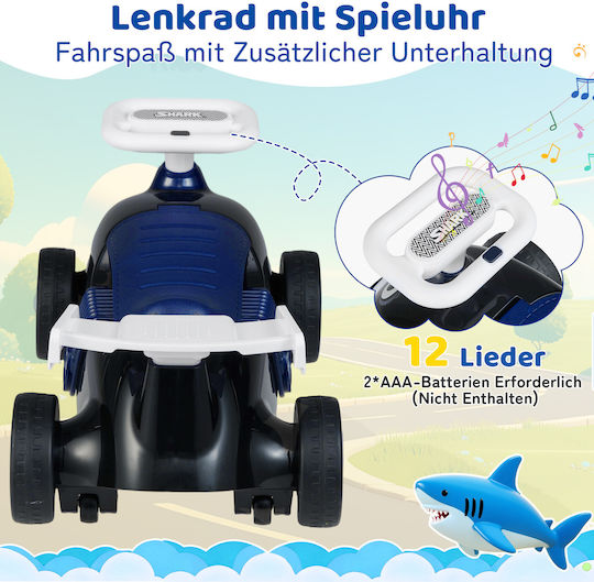 Costway Baby Walker Car Ride On for 36++ Months TQ10436SK Black