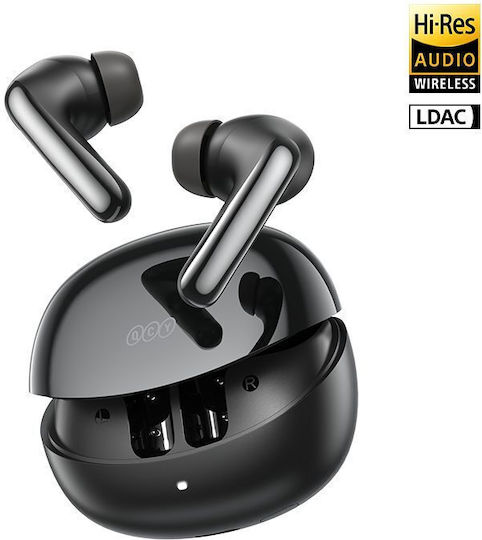 QCY MeloBuds N60 Bluetooth Handsfree Earphones with Sweat Resistance and Charging Case Black