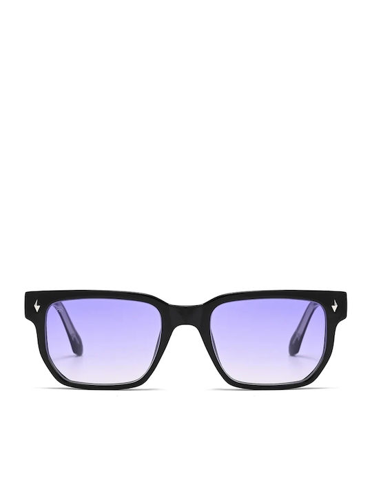 Red Raven Dante Unisex Γυαλιά Ηλίου με Μωβ Σκελετό και Μωβ Φακό 0000182939