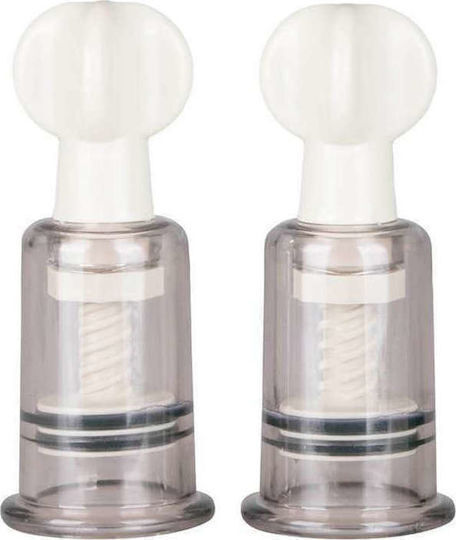 Aph Nipple & Clit Suckers Αναρροφητής Θηλών Διάφανος Small 2τμχ